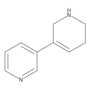 3-(1,2,5,6-Tetrahydropyridin-3-yl)pyridine结构式