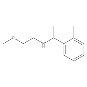(2-Methoxyethyl)[1-(2-methylphenyl)ethyl]amine结构式