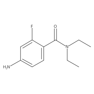 4-amino-N,N-diethyl-2-fluorobenzamide Structure