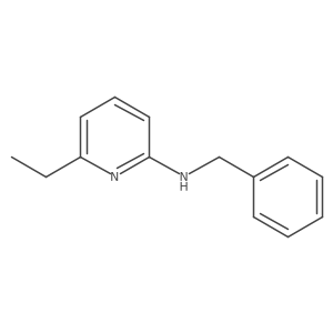 N-Benzyl-6-ethylpyridin-2-amine Structure