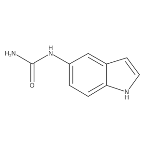 N-1H-indol-5-ylUrea结构式