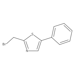 2-(Bromomethyl)-5-phenylthiazole Structure