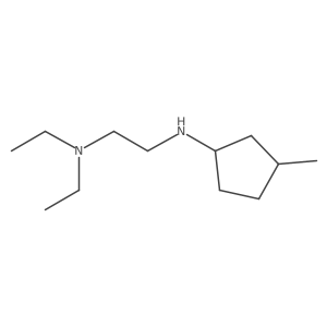 Diethyl({2-[(3-methylcyclopentyl)amino]ethyl})amine结构式