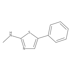 N-methyl-5-phenyl-1,3-thiazol-2-amine Structure