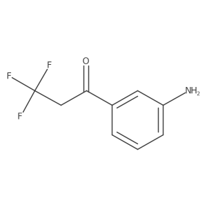1-(3-Aminophenyl)-3,3,3-trifluoropropan-1-one Structure
