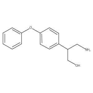 3-Amino-2-(4-phenoxyphenyl)propan-1-ol Structure