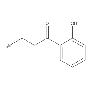 3-Amino-1-(2-hydroxyphenyl)propan-1-one Structure