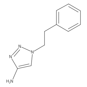 1-(2-Phenylethyl)-1H-1,2,3-triazol-4-amine Structure