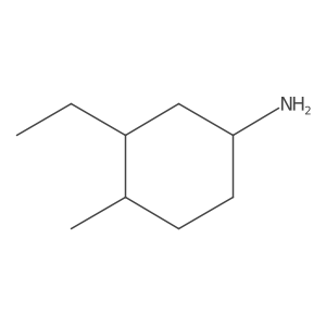 3-Ethyl-4-methylcyclohexan-1-amine Structure