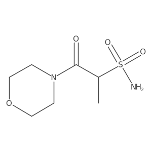 1-(Morpholin-4-yl)-1-oxopropane-2-sulfonamide Structure