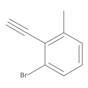 1-Bromo-2-ethynyl-3-methylbenzene Structure