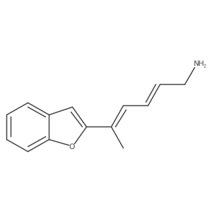 5-(2-Benzofuranyl)-2,4-hexadien-1-amine Structure