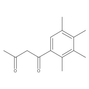 1-(2',3',4',5'-Tetramethylphenyl)butane-1,3-dione结构式