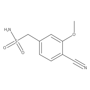 (4-Cyano-3-methoxyphenyl)methanesulfonamide Structure