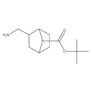Tert-butyl 2-(aminomethyl)-7-azabicyclo[2.2.1]heptane-7-carboxylate Structure