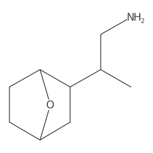 2-{7-Oxabicyclo[2.2.1]heptan-2-yl}propan-1-amine Structure