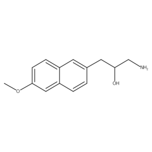 1-Amino-3-(6-methoxynaphthalen-2-yl)propan-2-ol Structure