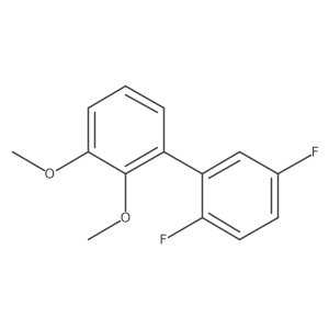 1-(2,5-Difluorophenyl)-2,3-dimethoxybenzene Structure