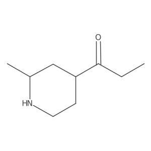 1-(2-Methylpiperidin-4-yl)propan-1-one结构式