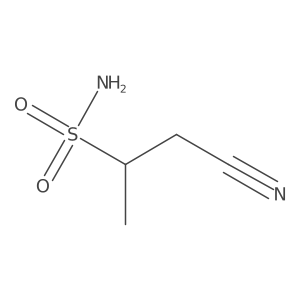 1-Cyanopropane-2-sulfonamide Structure