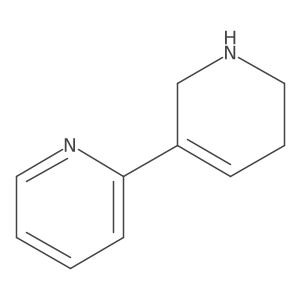 2-(1,2,5,6-Tetrahydropyridin-3-yl)pyridine结构式