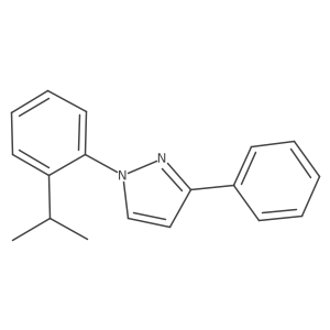 1-(2-isopropylphenyl)-3-phenyl-1H-pyrazole Structure