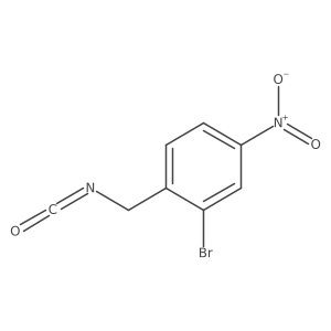 2-Bromo-1-(isocyanatomethyl)-4-nitrobenzene Structure