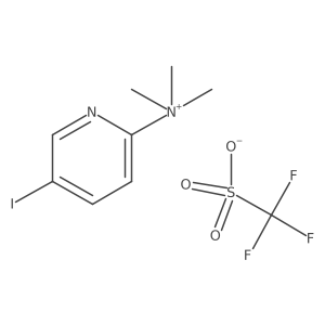 5-iodo-N,N,N-trimethylpyridin-2-aminium结构式