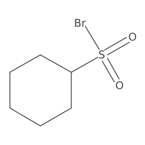 Cyclohexanesulfonyl bromide Structure