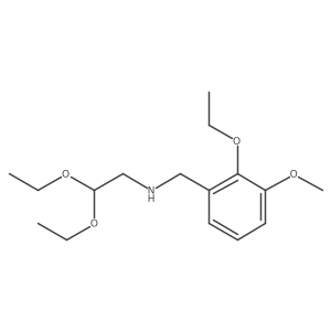 N-(2,2-Diethoxyethyl)-2-ethoxy-3-methoxybenzenemethanamine Structure