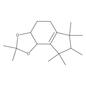 4H-Indeno[4,5-d]-1,3-dioxole, 3a,5,6,7,8,8b-hexahydro-2,2,6,6,7,8,8-heptamethyl-结构式