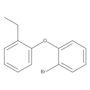 1-Bromo-2-(2-ethylphenoxy)benzene结构式