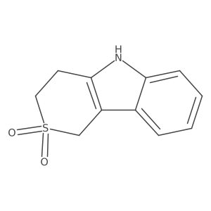 1,3,4,5-Tetrahydrothiopyrano[4,3-b]indole 2,2-dioxide结构式