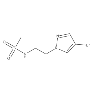 N-[2-(4-Bromo-pyrazol-1-yl)-ethyl]-methanesulfonamide Structure