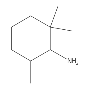 2,2,6-Trimethylcyclohexanamine结构式