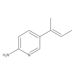 5-(1-Methyl-propenyl)-pyridin-2-ylamine结构式