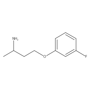 4-(3-Fluorophenoxy)butan-2-amine结构式