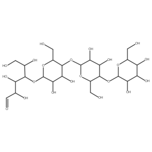 (2R,3R,4S,5R)-4-(((2S,3R,4R,5R,6R)-5-(((2S,3R,4R,5R,6R)-3,4-dihydroxy-6-(hydroxymethyl)-5-(((2S,3R,4S,5R,6R)-3,4,5-trihydroxy-6-(hydroxymethyl)tetrahydro-2H-pyran-2-yl)oxy)tetrahydro-2H-pyran-2-yl)oxy)-3,4-dihydroxy-6-(hydroxymethyl)tetrahydro-2H-pyran-2-yl)oxy)-2,3,5,6-tetrahydroxyhexanal Structure