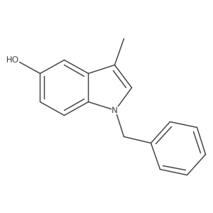 1-benzyl-3-methyl-1H-indol-5-ol Structure