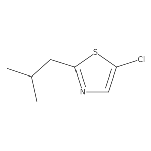 5-Chloro-2-isobutylthiazole Structure