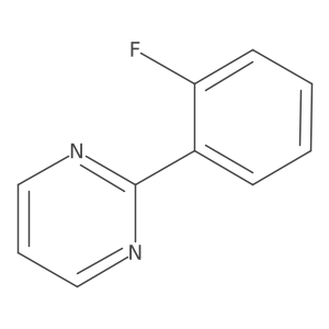 2-(2-Fluorophenyl)pyrimidine Structure