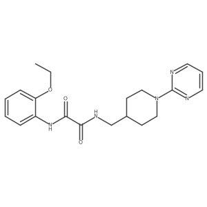 N1-(2-ethoxyphenyl)-N2-((1-(pyrimidin-2-yl)piperidin-4-yl)methyl)oxalamide结构式