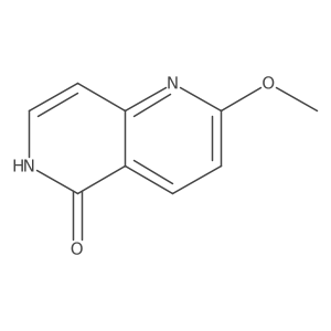 2-Methoxy-1,6-naphthyridin-5(6H)-one Structure