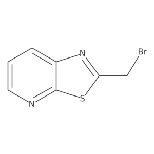 2-(Bromomethyl)thiazolo[5,4-b]pyridine结构式
