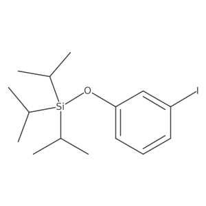 1-Iodo-3-[[tris(1-methylethyl)silyl]oxy]benzene Structure