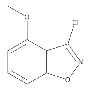 3-Chloro-4-methoxybenzo[d]isoxazole Structure