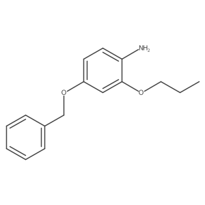 4-(Benzyloxy)-2-propoxyaniline Structure