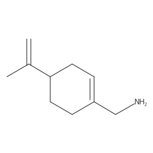 [(4S)-4-Prop-1-en-2-ylcyclohexen-1-yl]methanamine Structure