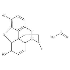Morphine hypophosphite Structure