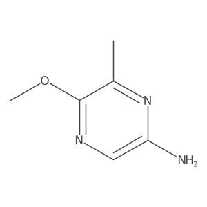 5-Methoxy-6-methylpyrazin-2-amine结构式